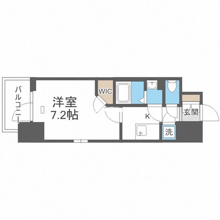 エスリード九条スタシオンの物件間取画像